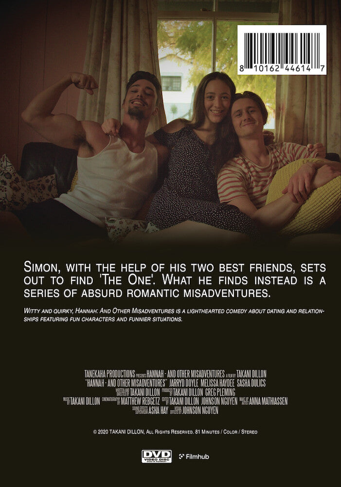 hannah: and other misadventures - Back Panel - DVD