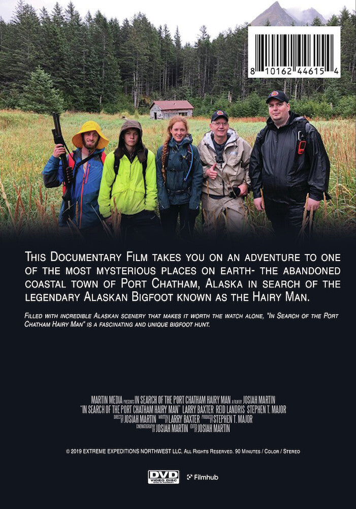 in search of the port chatham hairy man - Back Panel - DVD