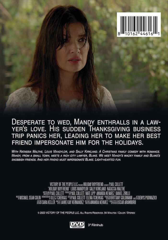 holiday boyfriend - Back Panel - DVD