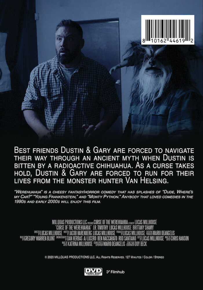 curse of the werehuahua - Back Panel - DVD