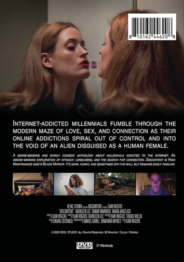 discontent - Back Panel - DVD
