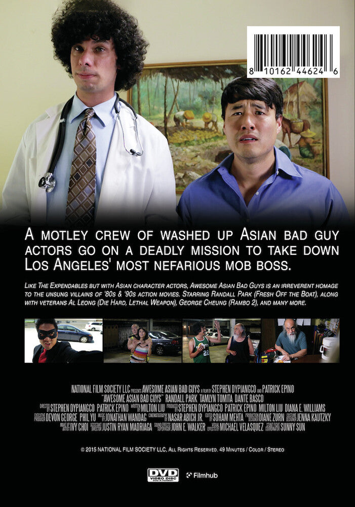 awesome asian bad guys - Back Panel - DVD