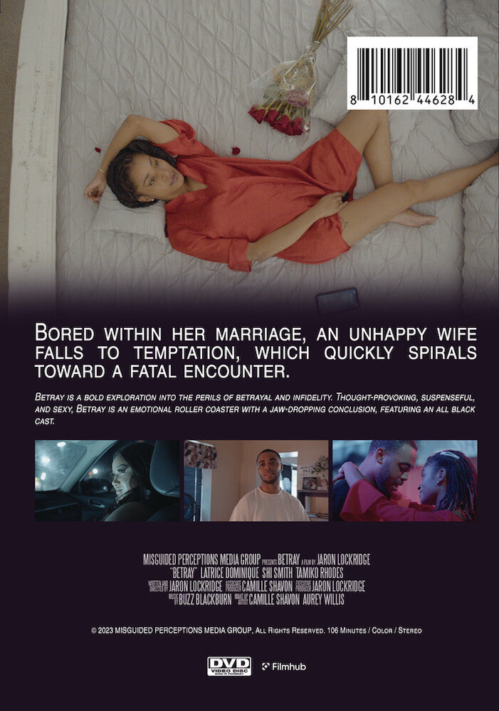 betray - Back Panel - DVD