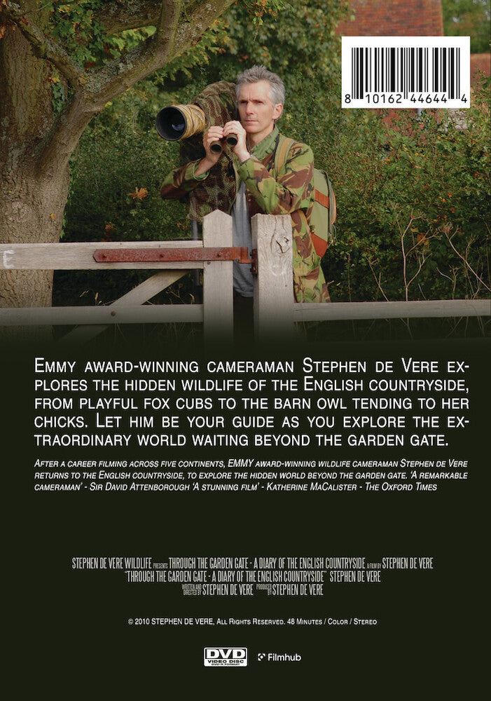 through the garden gate - a diary of the english countryside - Back Panel - DVD