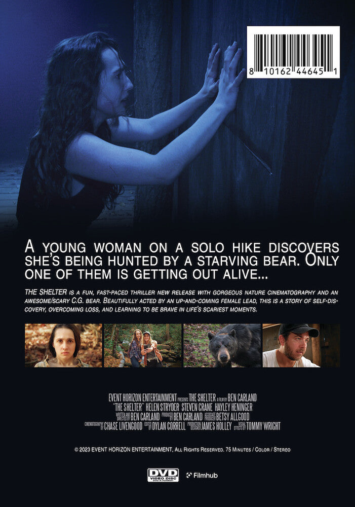 the shelter - Back Panel - DVD