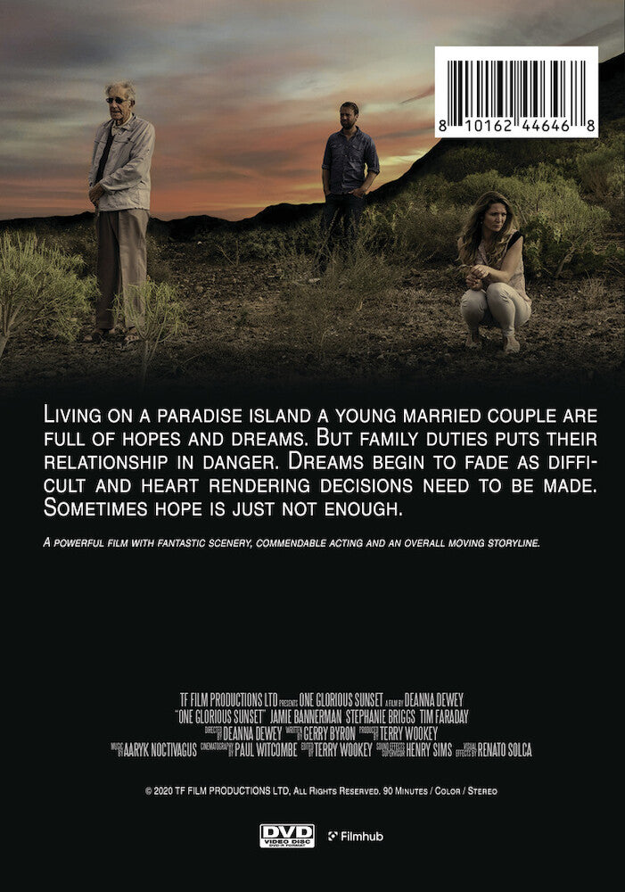 one glorious sunset - Back Panel - DVD