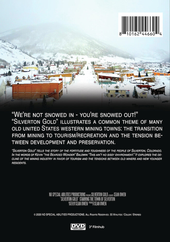 silverton gold - Back Panel - DVD
