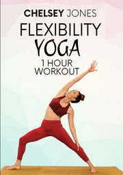 one hour flexibility yoga workout with chelsey jones - DVD
