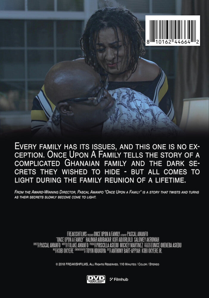 once upon a family - Back Panel - DVD