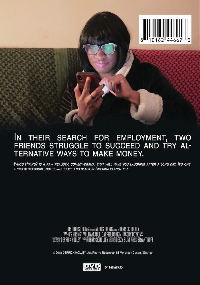 who's hiring? - Back Panel - DVD