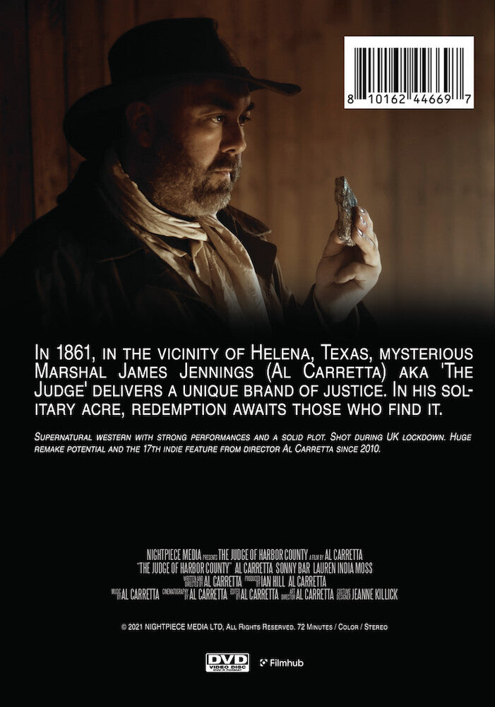 the judge of harbor county - Back Panel - DVD