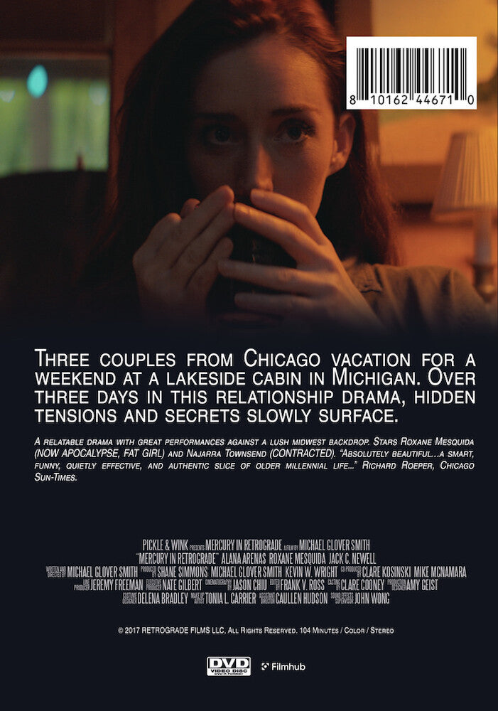 mercury in retrograde - Back Panel - DVD