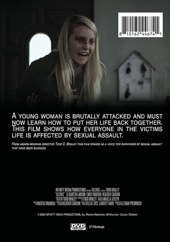 silence - Back Panel - DVD