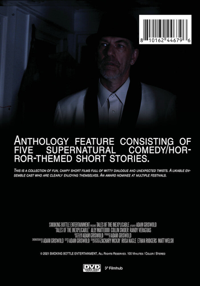 tales of the inexplicable - Back Panel - DVD