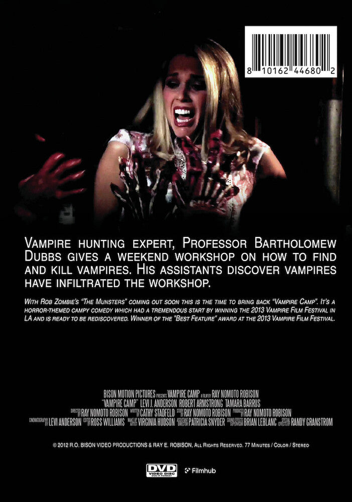 vampire camp - Back Panel - DVD