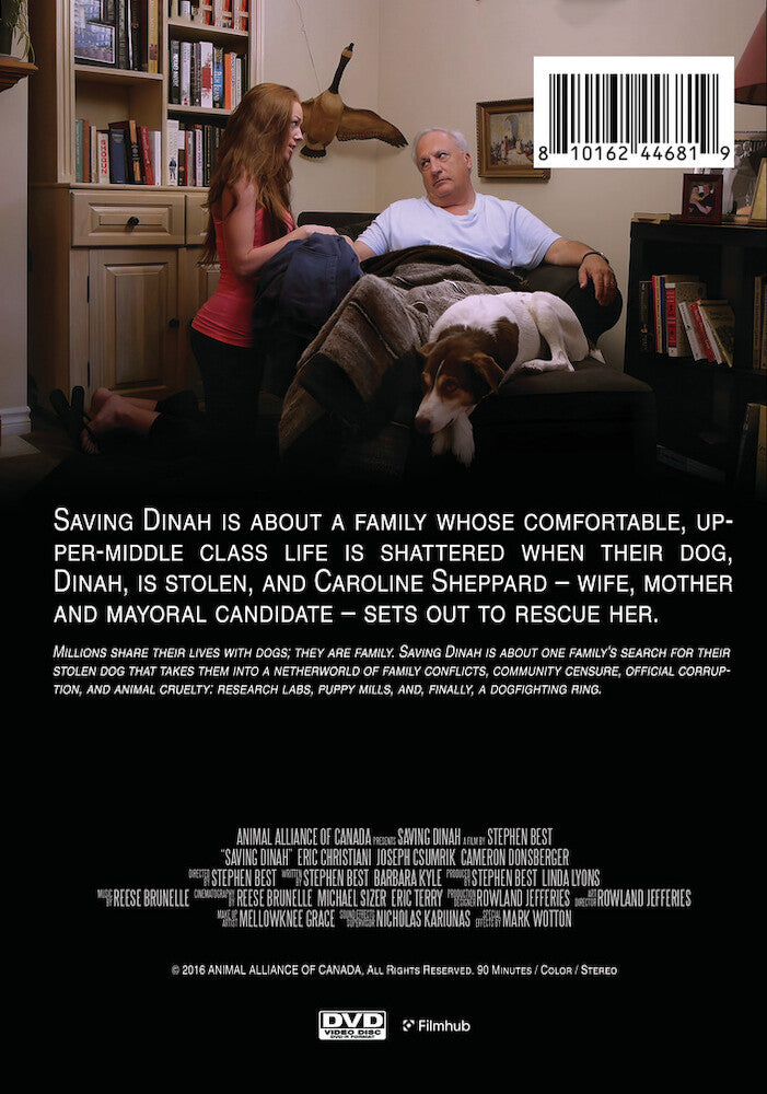 saving dinah - Back Panel - DVD
