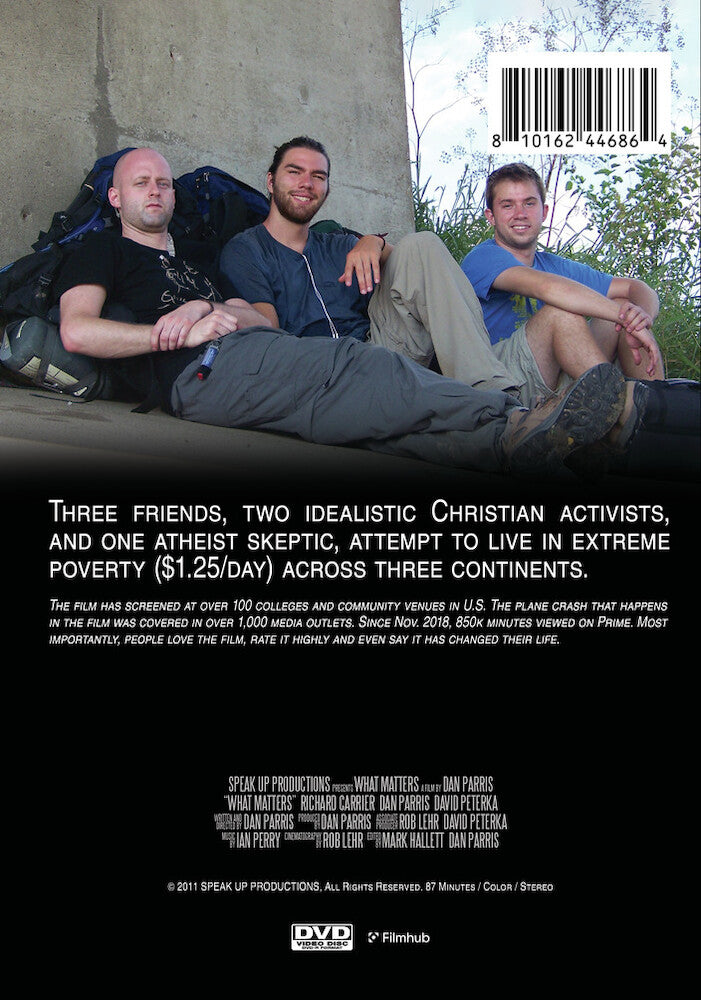 what matters? - Back Panel - DVD