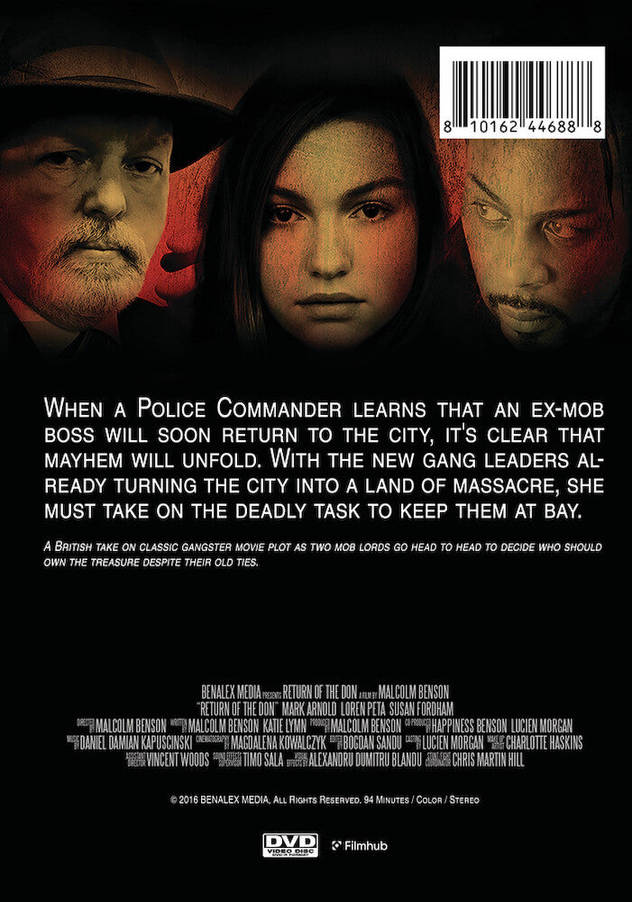 return of the don - Back Panel - DVD