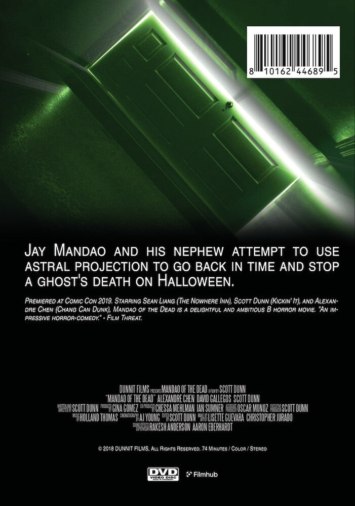 mandao of the dead - Back Panel - DVD