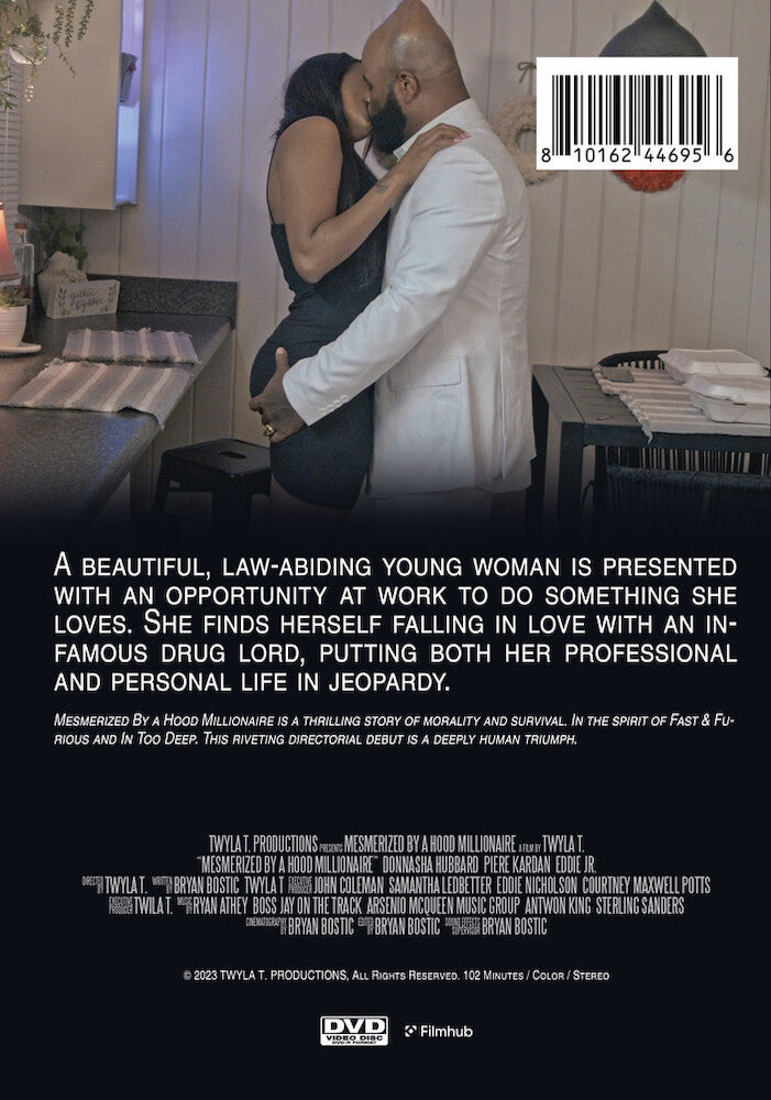 mesmerized by a hood millionaire - Back Panel - DVD