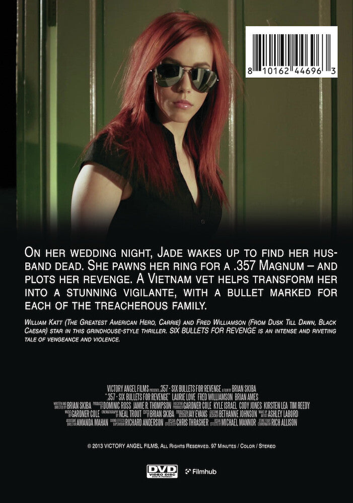 .357: Six Bullets for Revenge - Back Panel - 