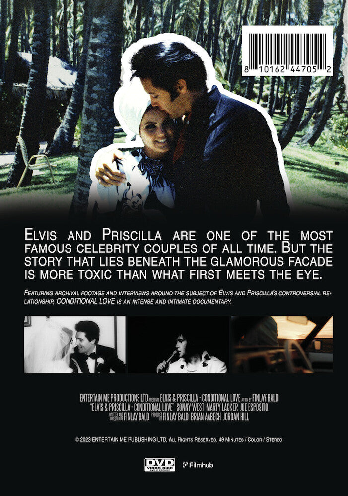 Elvis & Priscilla: Conditional Love - Back Panel - 
