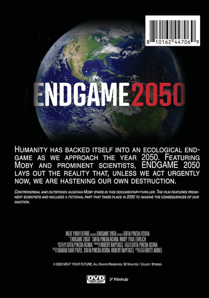 Endgame 2050 - Back Panel - 