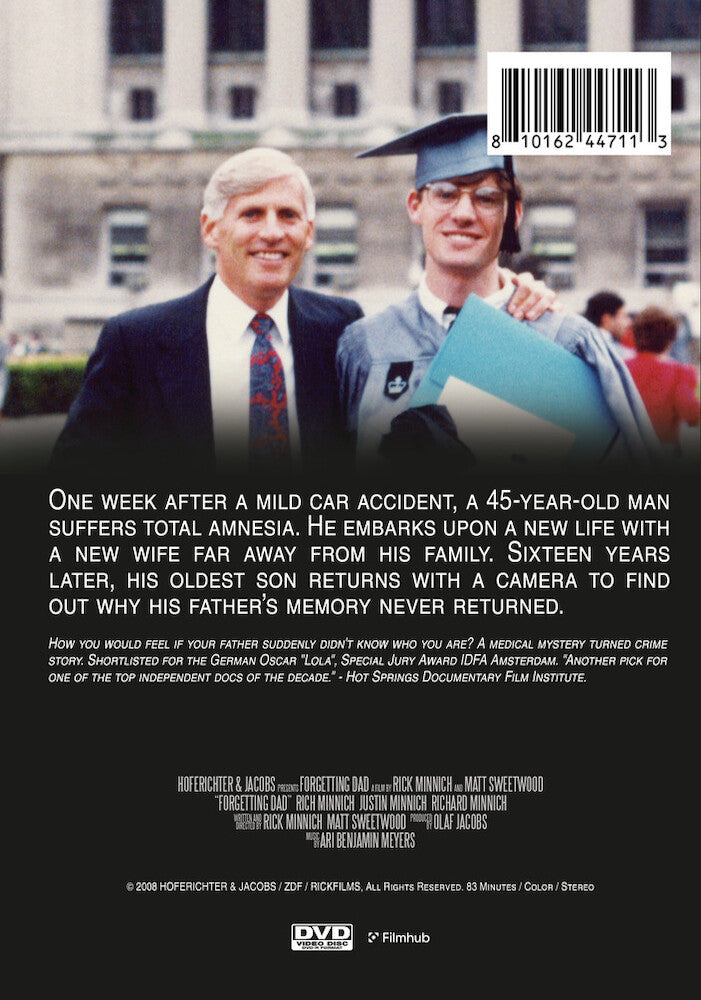 Forgetting Dad - Back Panel - 