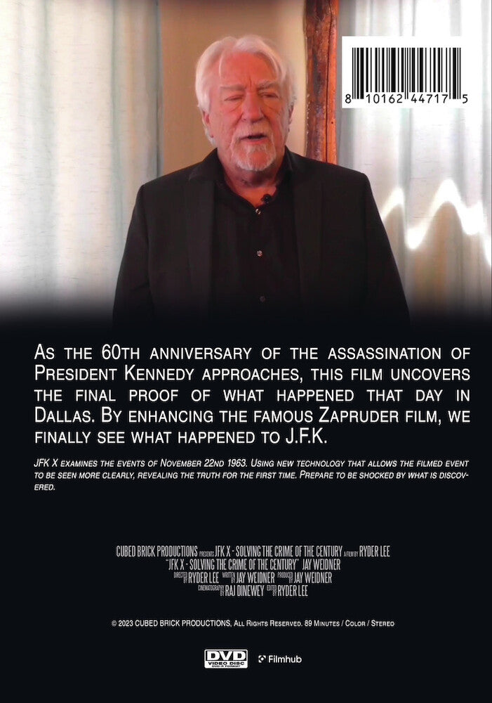 JFK X: Solving the Crime of the Century - Back Panel - 