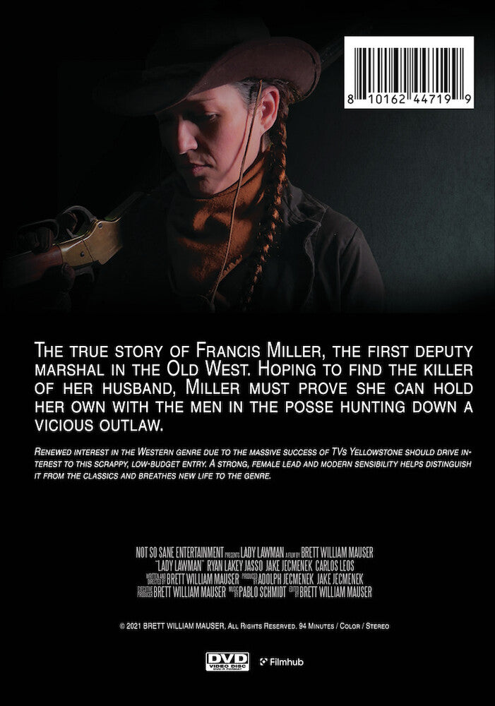 Lady Lawman - Back Panel - 