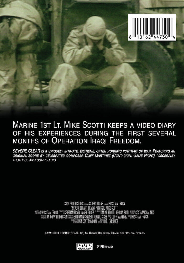 Severe Clear - Back Panel - 