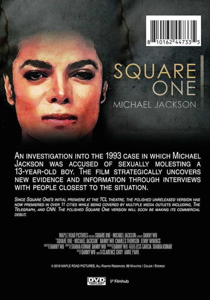Square One: Michael Jackson - Back Panel - 