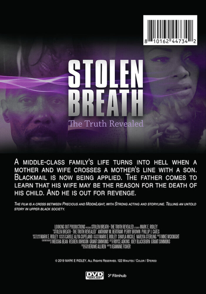 Stolen Breath: The Truth Revealed - Back Panel - 