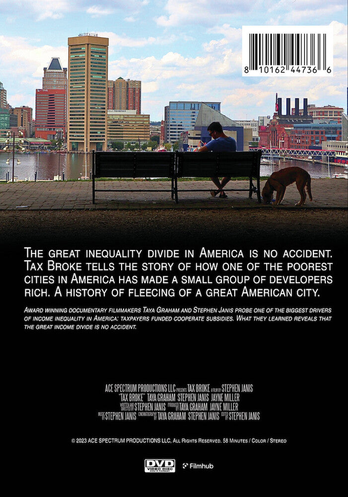 Tax Broke - Back Panel - 