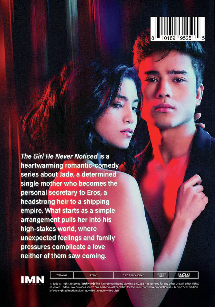 The Girl He Never Noticed Season 1 - Back Panel - 