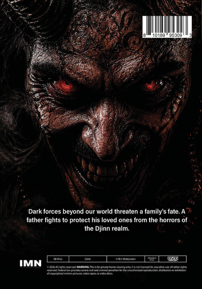 The Djinn's Curse - Back Panel - 
