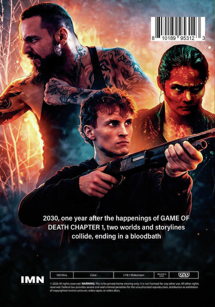 Dark Secrets: Game of Death Chapter 2 - Back Panel - 