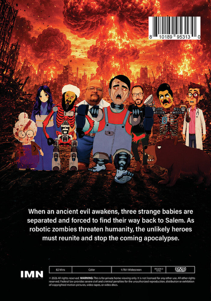 Game of Death Freakies - Back Panel - 