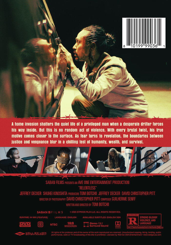 Relentless - Back Panel - 