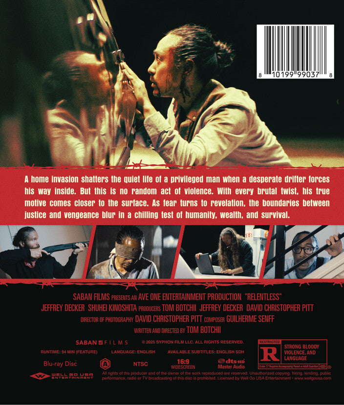 Relentless - Back Panel - 