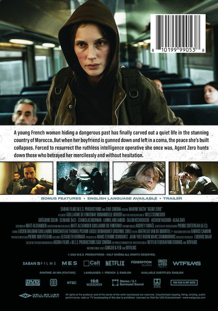 Agent Zero - Back Panel - 