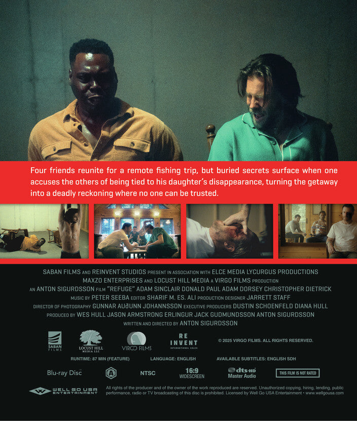 Refuge [Blu-ray] - Back Panel - 