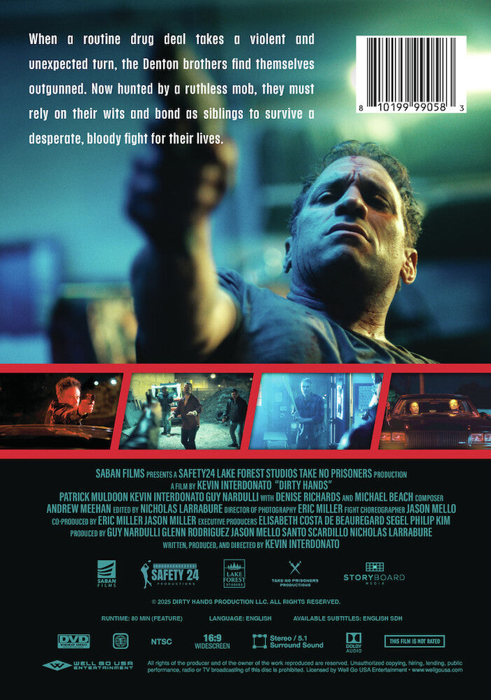 Dirty Hands - Back Panel - 