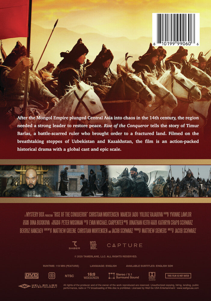 Rise of the Conqueror - Back Panel - 