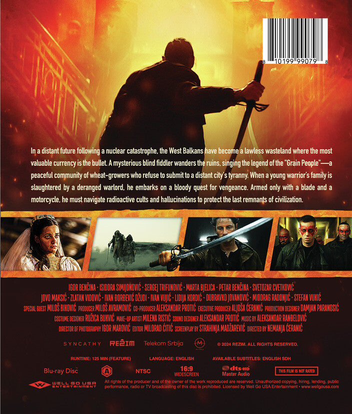 Warriors of the Wasteland [Blu-ray] - Back Panel - 