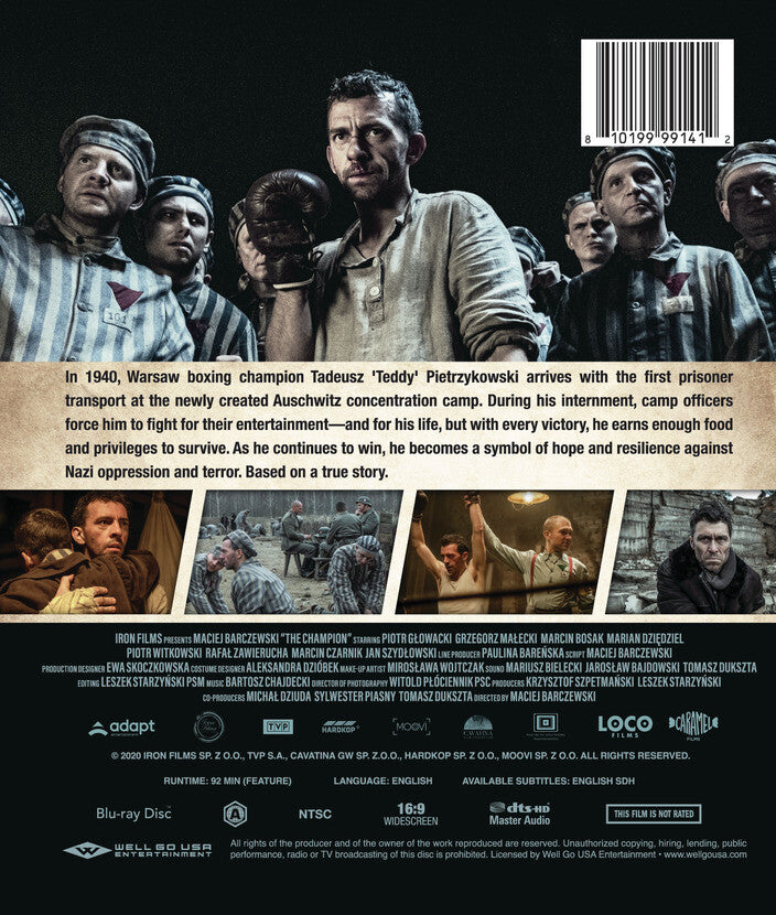 The Champion [Blu-ray] - Back Panel - 