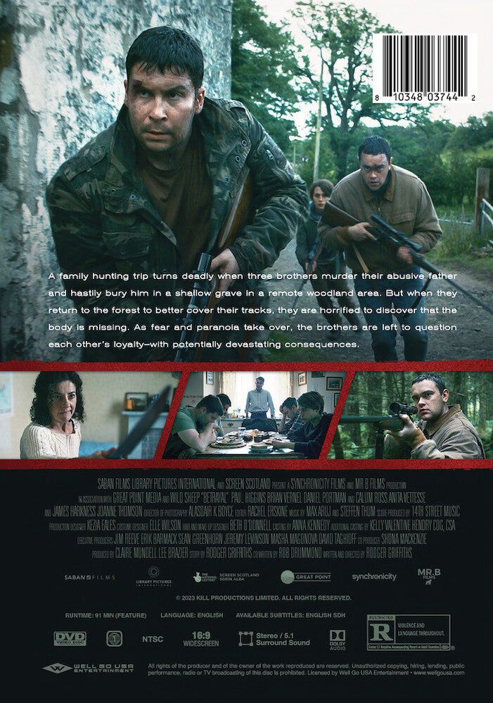 Betrayal - Back Panel - 