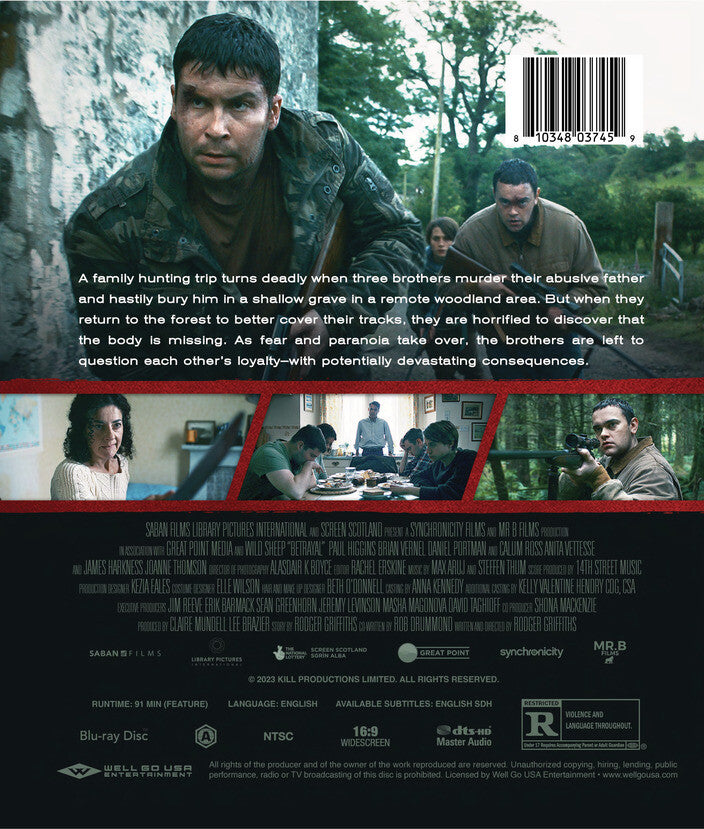 Betrayal - Back Panel - 