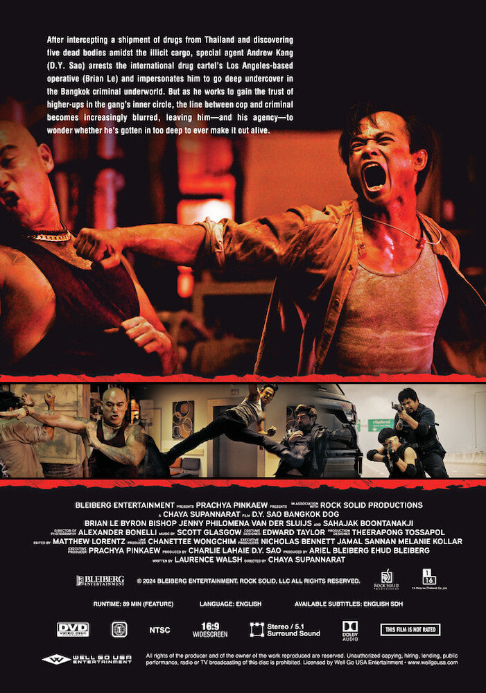 Bangkok Dog - Back Panel - 