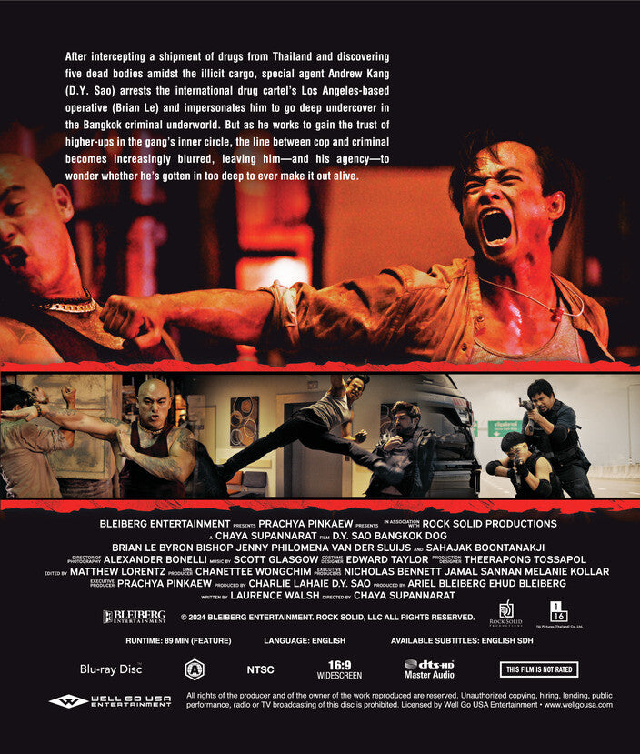 Bangkok Dog - Back Panel - 